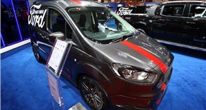 Transit Courier Sport Van makes UK debut at Birmingham CV Show 2017