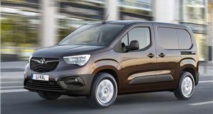 Vauxhall unveils 2018 Combo panel van