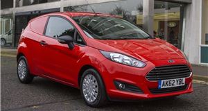 New Ford Fiesta Van rolls in